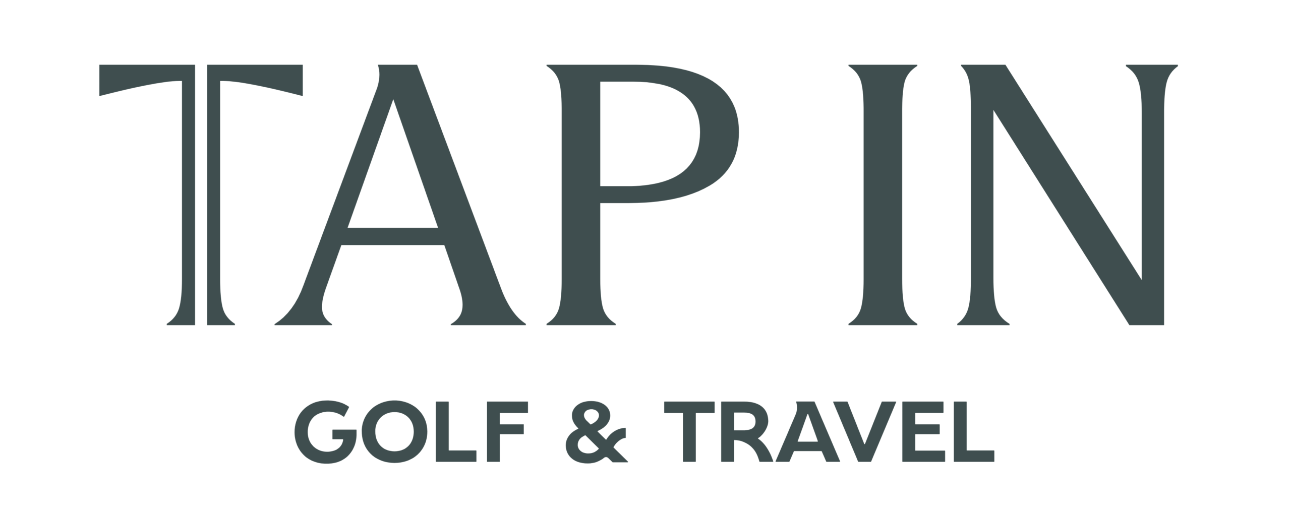 TAP IN Golf and Travel Logo