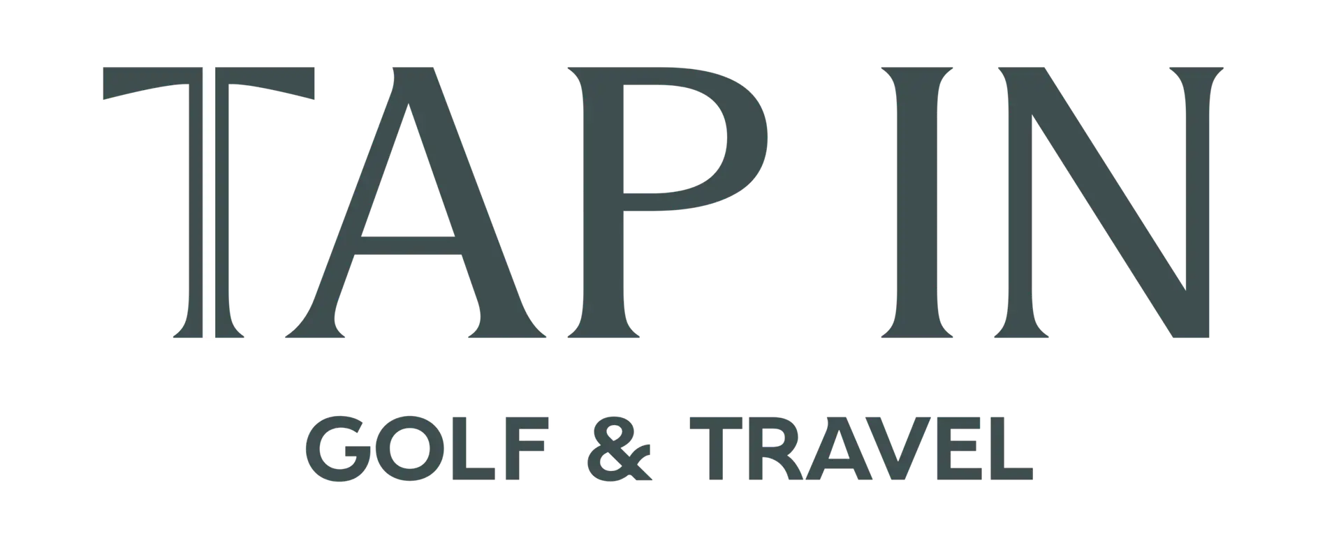 TAP IN Golf and Travel Logo