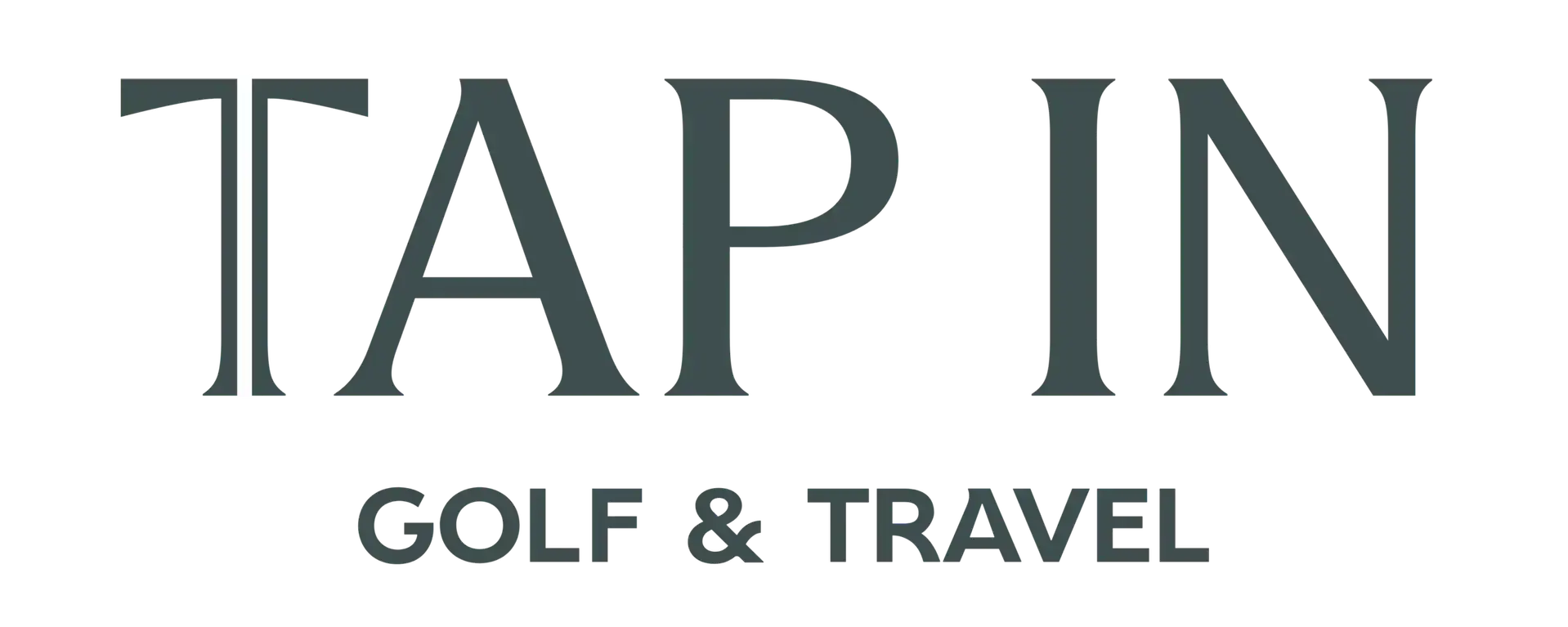 TAP IN Golf and Travel Logo